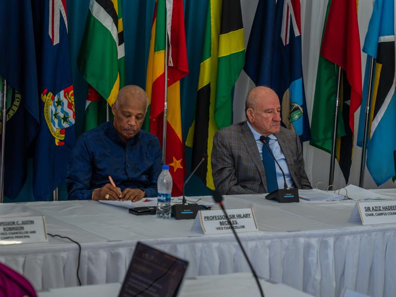 Sir Aziz and Sir Hilary